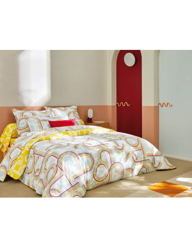 Retro Curry - Percale de coton outlet