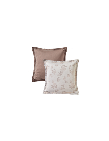 Botanique Poudre - Satin de coton Jacquard pas cher 