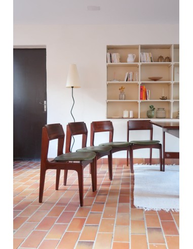 4 chaises scandinaves Néstor Basterretxea pour Biok de votre