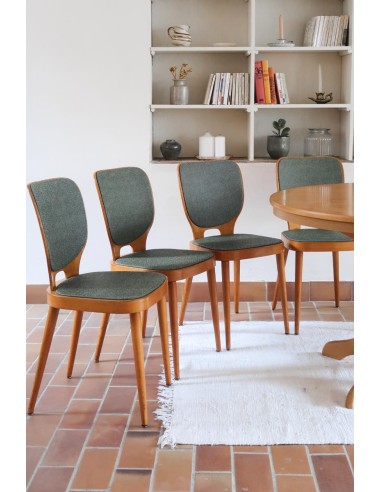 4 chaises scandinaves Max Bill pour Baumann 2 - 3 jours ouvrés.